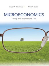 book Microeconomics: Theory and Applications 12th Edition