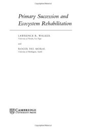book Primary Succession and Ecosystem Rehabilitation