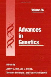 book Advances in Genetics, Vol. 36