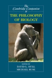 book The Cambridge Companion to the Philosophy of Biology