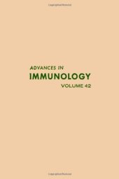 book Advances in Immunology, Vol. 42