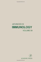 book Advances in Immunology, Vol. 59