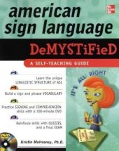 book American Sign Language Demystified with DVD