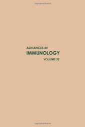 book Advances in Immunology, Vol. 32