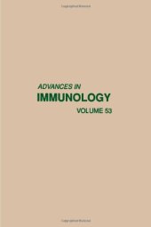 book Advances in Immunology, Vol. 53