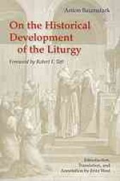 book On the historical development of the liturgy.