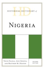 book Historical Dictionary of Nigeria