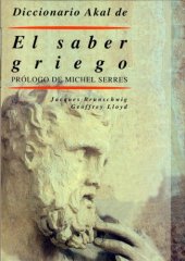 book Dicionario Akal de El saber griego