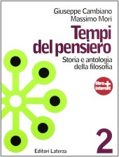 book Tempi del pensiero. Con materiali per il docente. Per le Scuole superiori. Con espansione online. Età moderna