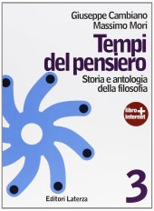 book Tempi del pensiero. Con materiali per il docente. Per le Scuole superiori. Con espansione online. Età contemporanea