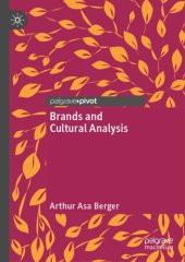 book Brands And Cultural Analysis