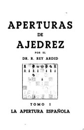 book Aperturas de ajedrez. Tomo 1