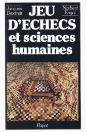 book Jeu d’echecs et sciences humaines