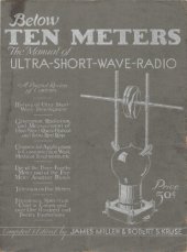 book Below ten meters, the manual of ultra-short-wave-radio