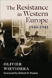 book The resistance in Western Europe 1940-1945