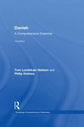 book Danish: A Comprehensive Grammar