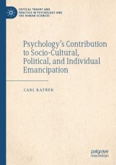 book Psychology’s Contribution To Socio-Cultural, Political, And Individual Emancipation