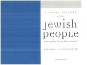 book A Short History of the Jewish People: From Legendary Times to Modern Statehood