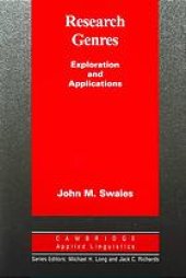 book Research Genres: Explorations and Applications