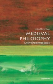 book Medieval Philosophy. A very short introduction