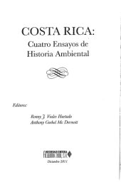 book Costa Rica: cuatro ensayos de historia ambiental