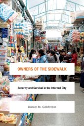 book Owners of the Sidewalk: Security and Survival in the Informal City