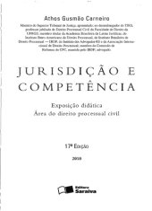 book Jurisdição e Competência