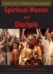 book Spiritual Master and Disciple – a book of quotes from Srila Prabhupada