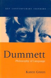 book Dummett : Philosophy of Language.