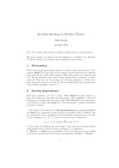 book An Introduction to Morita Theory