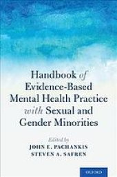 book Handbook of evidence-based mental health practice with sexual and gender minorities