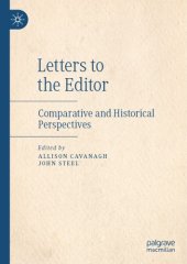 book Letters To The Editor: Comparative And Historical Perspectives