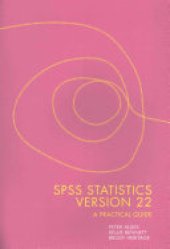 book SPSS Statistics, Version 22: A Practical Guide