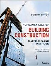 book Fundamentals Of Building Construction: Materials And Methods, 7th Edition