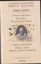 book Contra academicilor, Despre ordine, Despre cantitatea sufletului