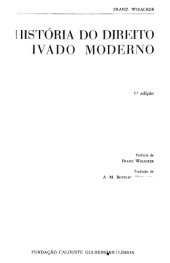 book História do direito privado moderno