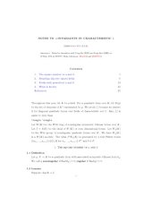 book Notes to u-invariants in Characteristic 2