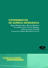 book Experimentos de química inorgánica