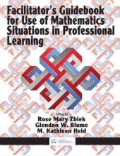 book Facilitator’s guidebook for use of mathematics situations in professional learning