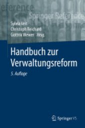 book Handbuch Zur Verwaltungsreform