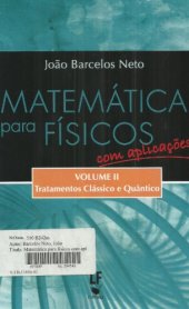 book Matemática para Físicos com Aplicações