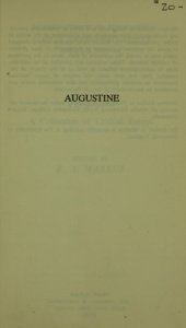 book Augustine A Collection of Critical Essays