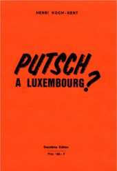 book Putsch à Luxembourg?