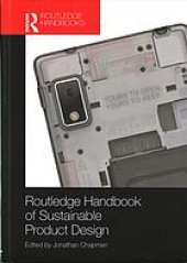 book The Routledge Handbook of Sustainable Product Design