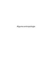 book Alguma Antropologia