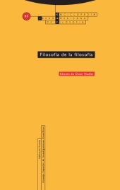 book Filosofía de la filosofía