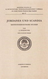 book Jordanes und Scandia: Kritisch-exegetische Studien