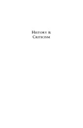 book History & Criticism