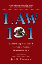 book Everything You Need To Know About American Law - 5th Edition