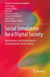 book Social Simulation For A Digital Society: Applications And Innovations In Computational Social Science